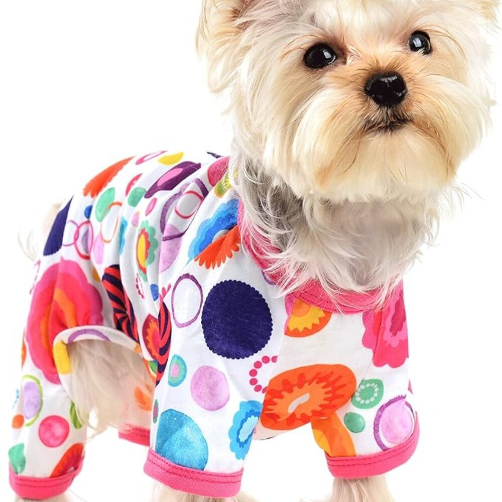 Dog Pajamas Soft Dog Pjs for Small Dogs Girls Summer Spring Pjs Pet Clothes Pupp
